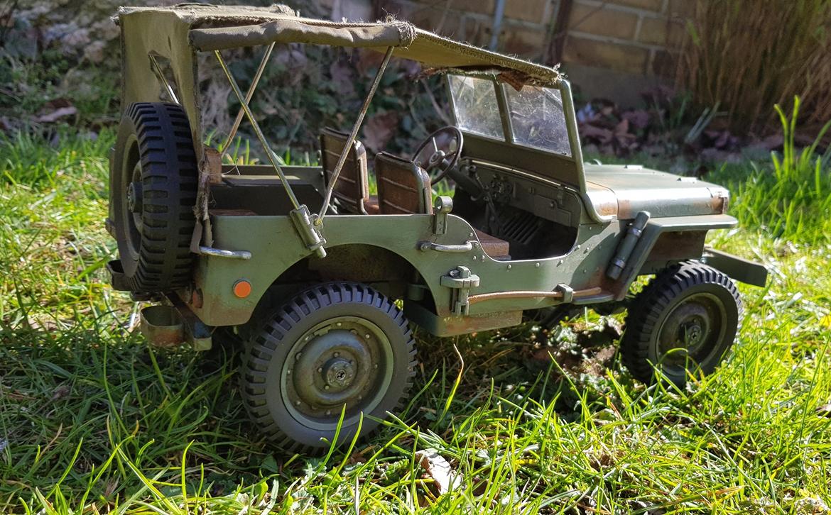 Militær wpl.jjrc q65 Willys jeep billede 2