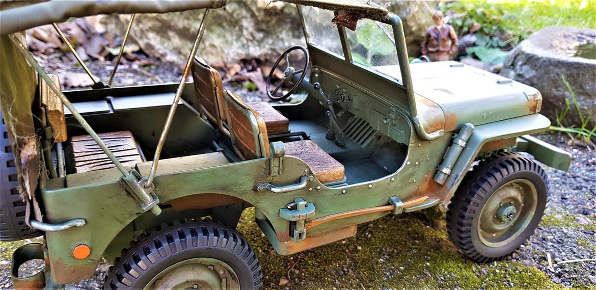 Militær wpl.jjrc q65 Willys jeep billede 5