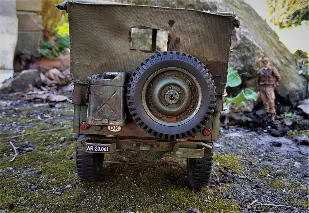 Militær wpl.jjrc q65 Willys jeep billede 7