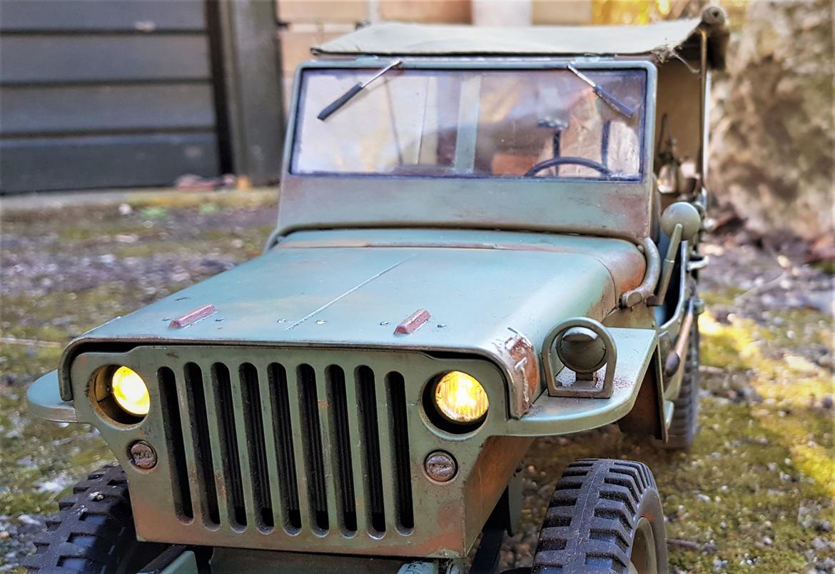 Militær wpl.jjrc q65 Willys jeep billede 13