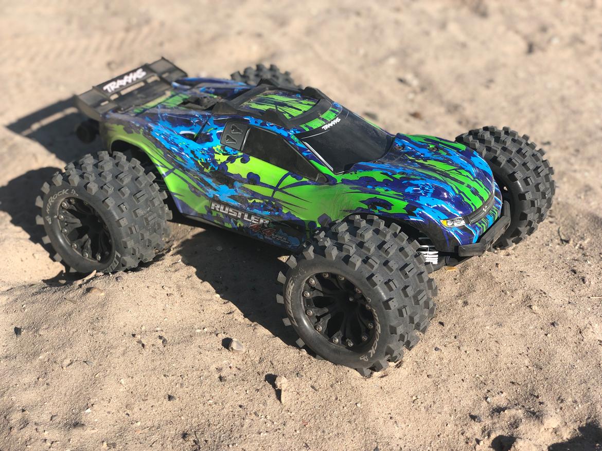 Buggy Klatre missen -  Rustler 4X4 VXL aka Greeny billede 17