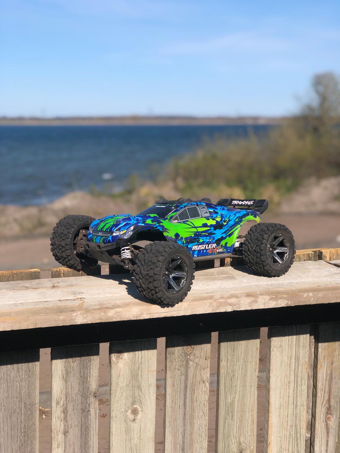 Bil Traxxas rustler VXL 4x4 billede 6