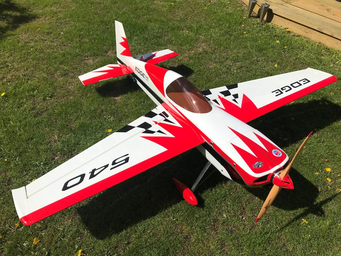 Fly Edge 540 35 ccm Goldwing - Færdig samlet  billede 2