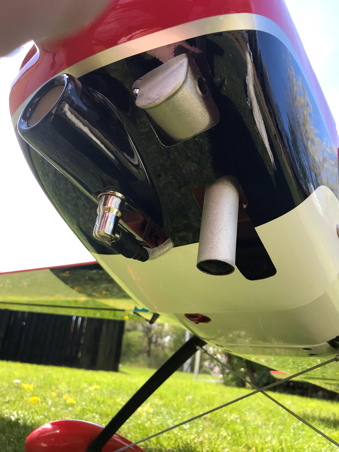 Fly Edge 540 35 ccm Goldwing - Tilpasset cowling. Gal det tager tid at få det til at passe og se godt ud billede 33