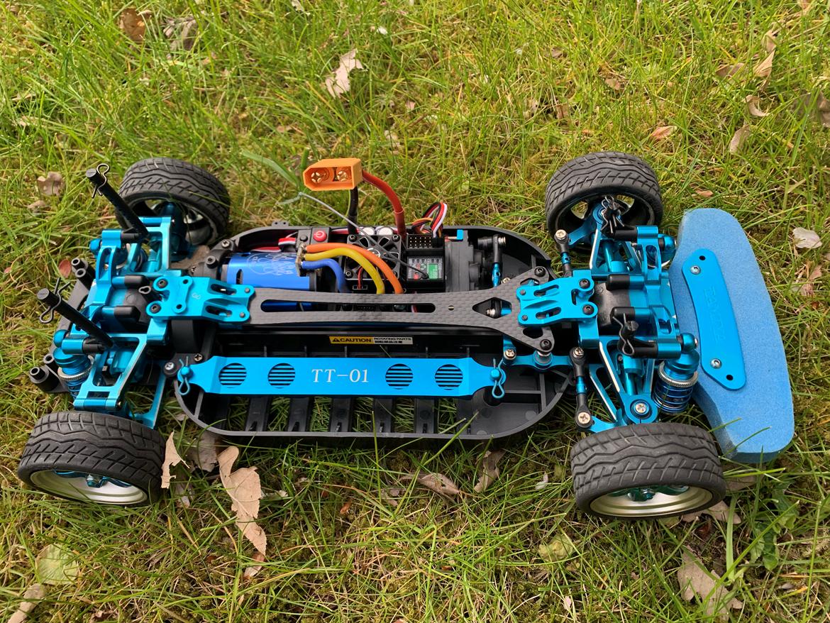 Bil Tamiya TT-01 brushless billede 9