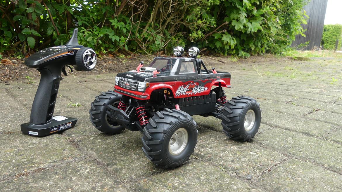 Truck Basher 1/16 4WD Mini Monster Truck - HellSeeker 1 billede 1