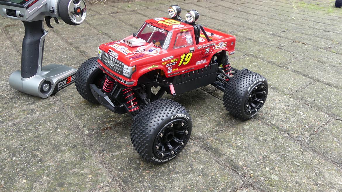 Truck Basher 1/16 4WD Mini Monster Truck - HellSeeker 2 billede 1