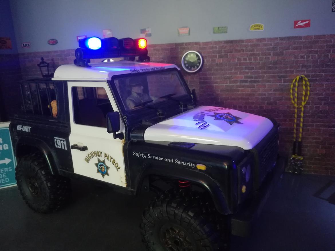 Bil Highway Patrol D90 (Solgt)  billede 2