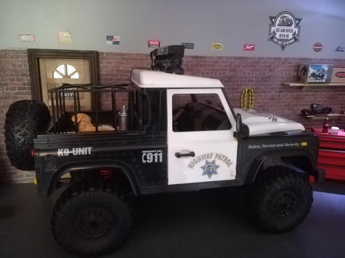 Bil Highway Patrol D90 (Solgt)  billede 3