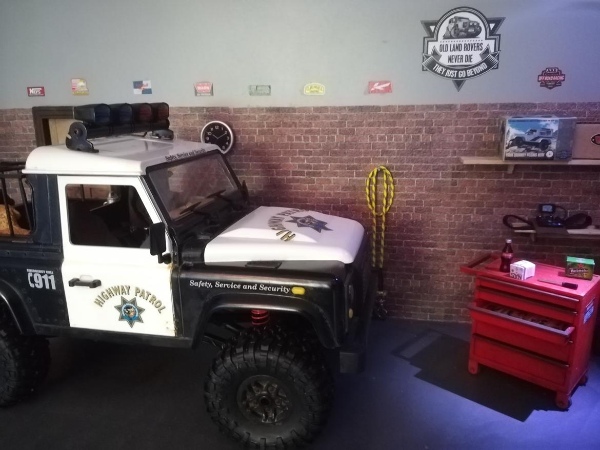 Bil Highway Patrol D90 (Solgt)  billede 4