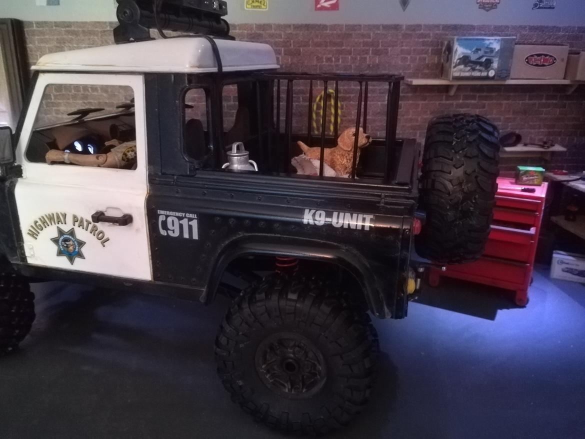 Bil Highway Patrol D90 (Solgt)  billede 6