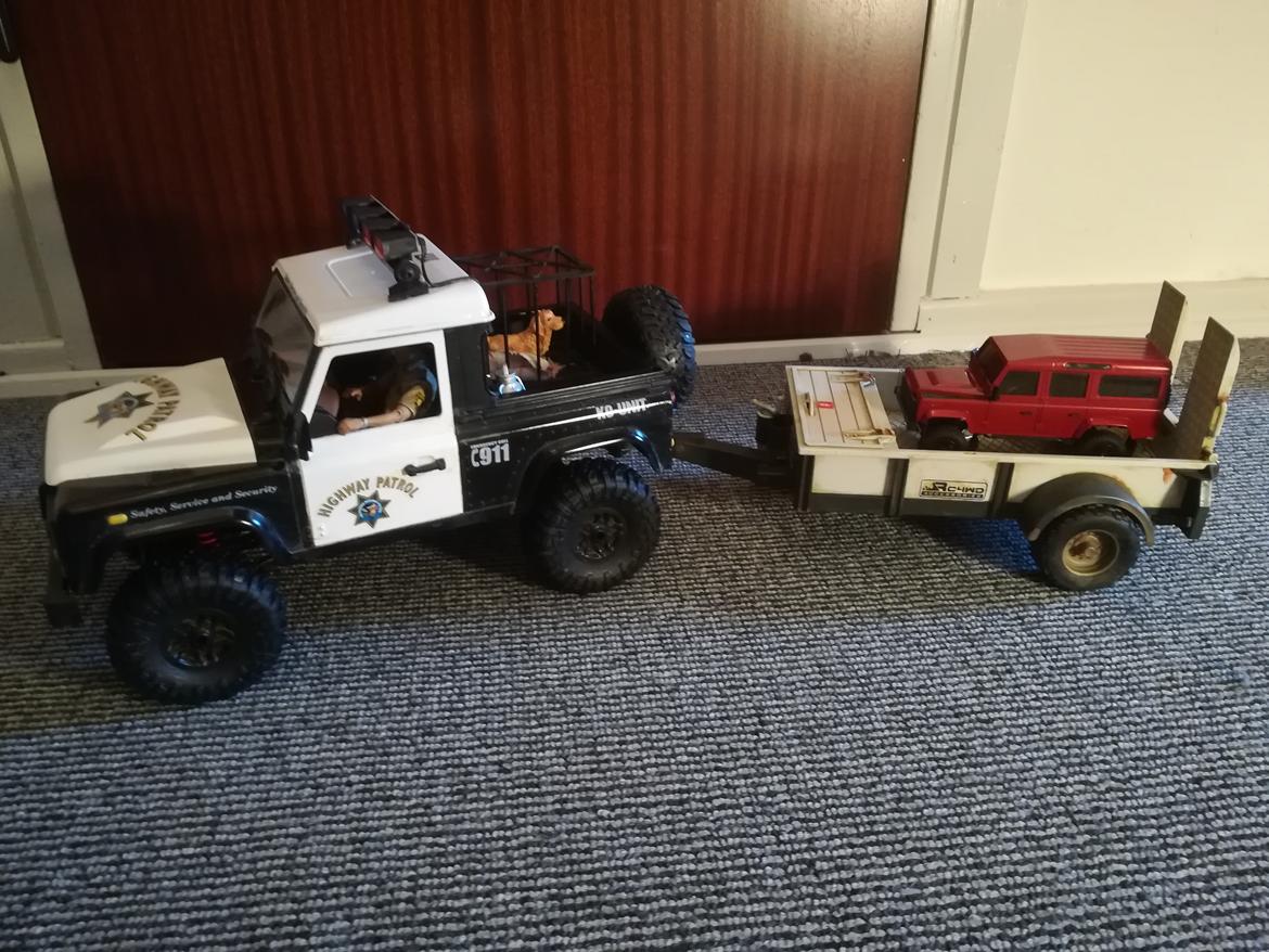 Bil Highway Patrol D90 (Solgt)  billede 15