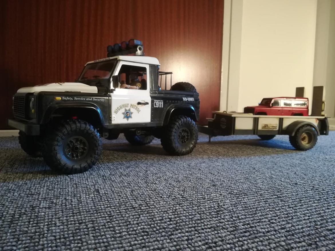 Bil Highway Patrol D90 (Solgt)  billede 16