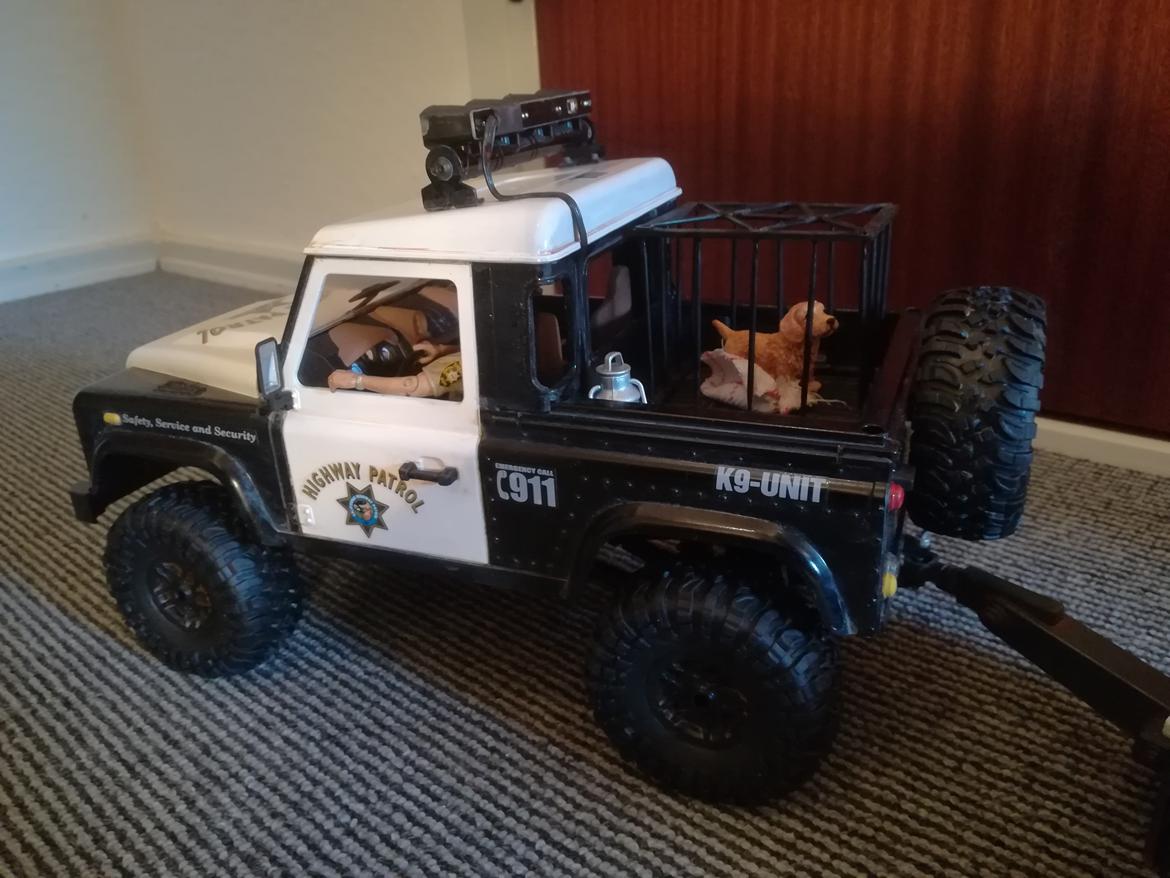 Bil Highway Patrol D90 (Solgt)  billede 17