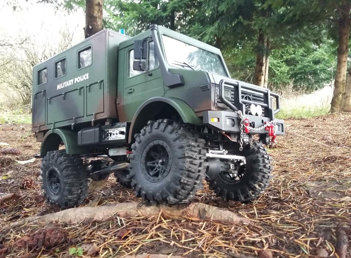Lastbiler Mercedes Unimog MP billede 1