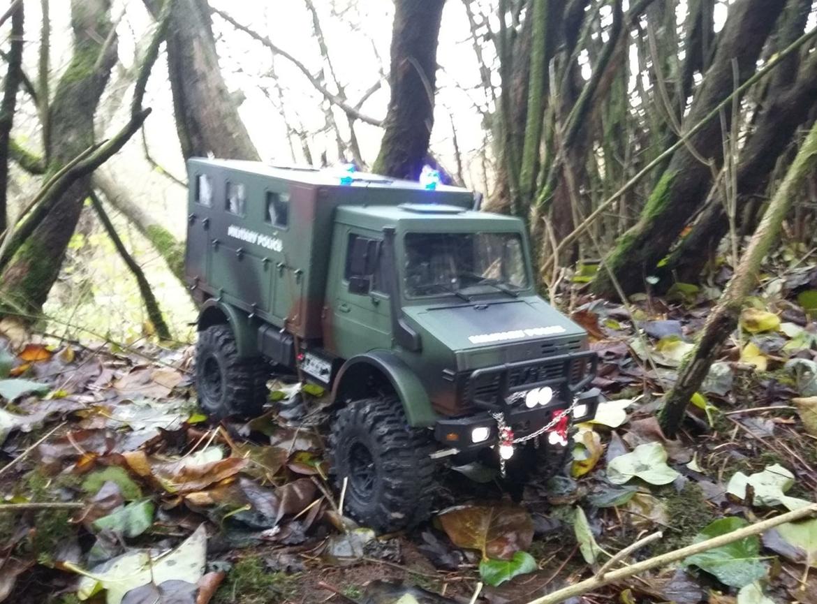 Lastbiler Mercedes Unimog MP billede 4