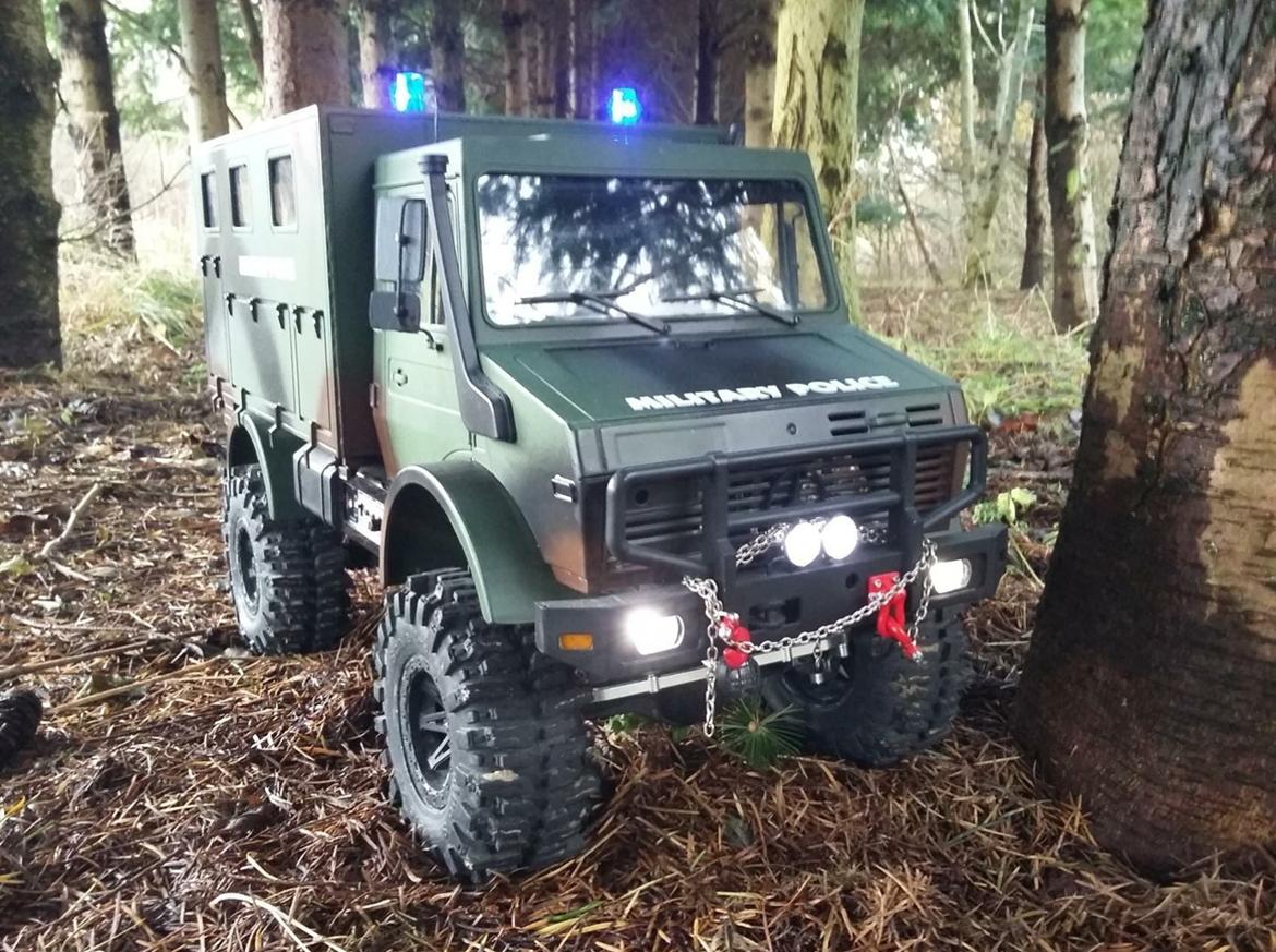 Lastbiler Mercedes Unimog MP billede 5