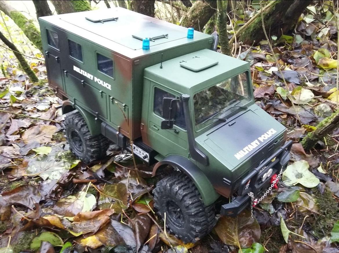 Lastbiler Mercedes Unimog MP billede 12