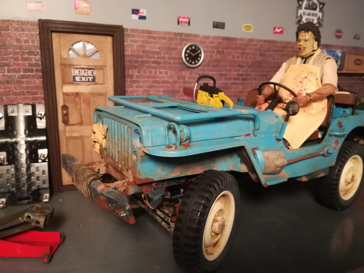 Bil Texas ChainSaw Jeep(Solgt)  billede 3