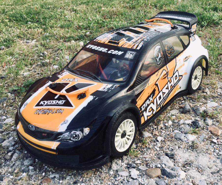 Bil KYOSHO Drx nitro konventeret til el. billede 2