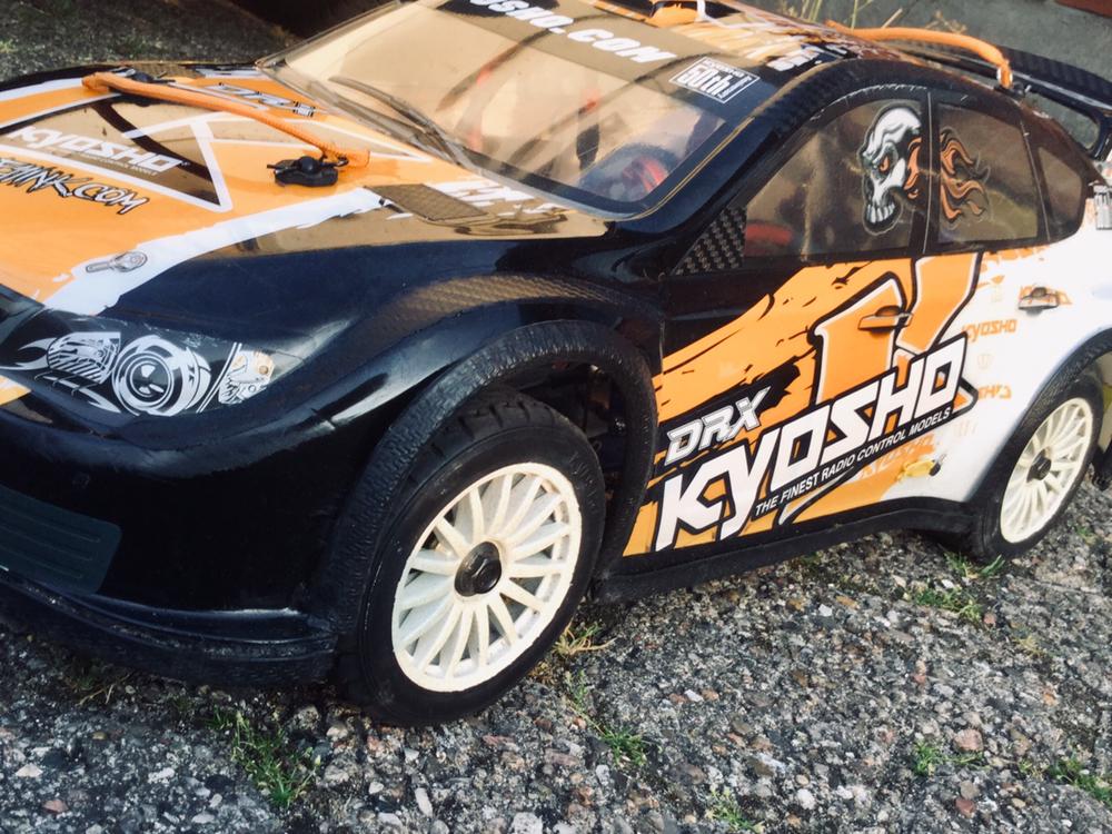 Bil KYOSHO Drx nitro konventeret til el. billede 7