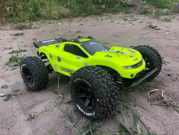 Buggy Klatre missen -  Rustler 4X4 VXL aka Greeny billede 1