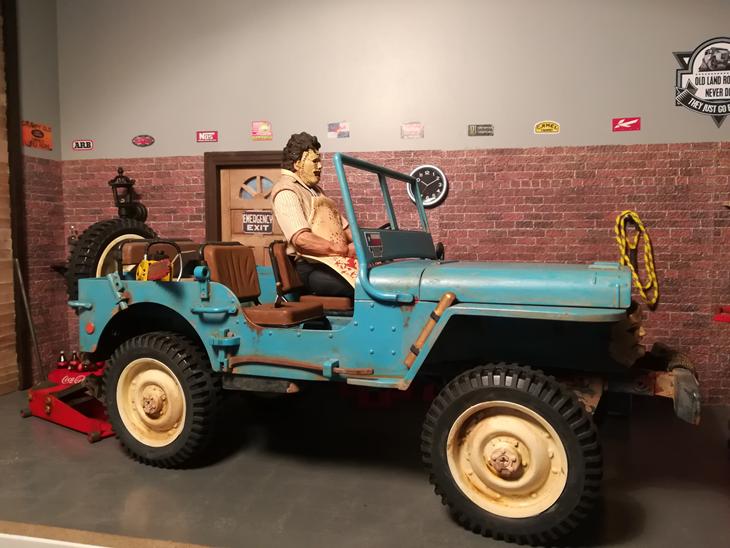 Bil Texas ChainSaw Jeep(Solgt)  billede 0