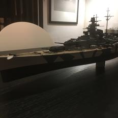 Båd Tirpitz 1/350