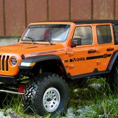 Truck SCX10-III - Jeep Wrangler Rubicon JLU - kit