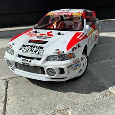 Bil Tamiya DF03RA Mitsubishi Lancer Evo IV #92203