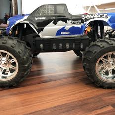 Truck HPI Savage 4wd 4,6 konverteret