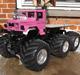 Lastbiler 1/16 Pink Poisen Tamiya G6-01 (WPL Body)