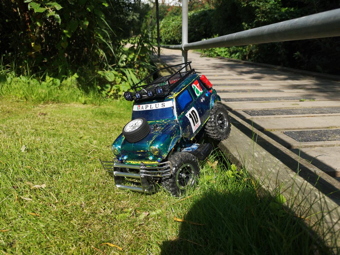 Off-Roader Tamiya M-01 Mini Cooper - Monstertruck billede 3
