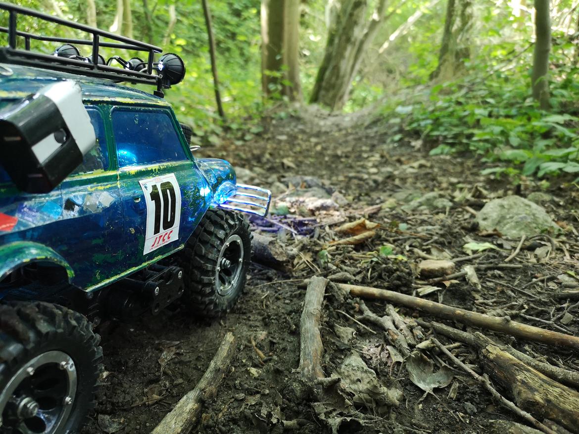 Off-Roader Tamiya M-01 Mini Cooper - Monstertruck billede 6