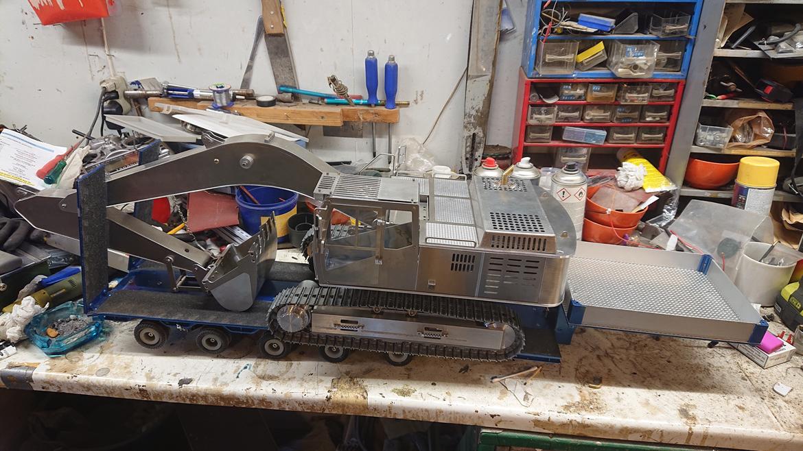 Maskiner Magom 330D  - skulle se om den kunne være på blokvognen.  billede 5