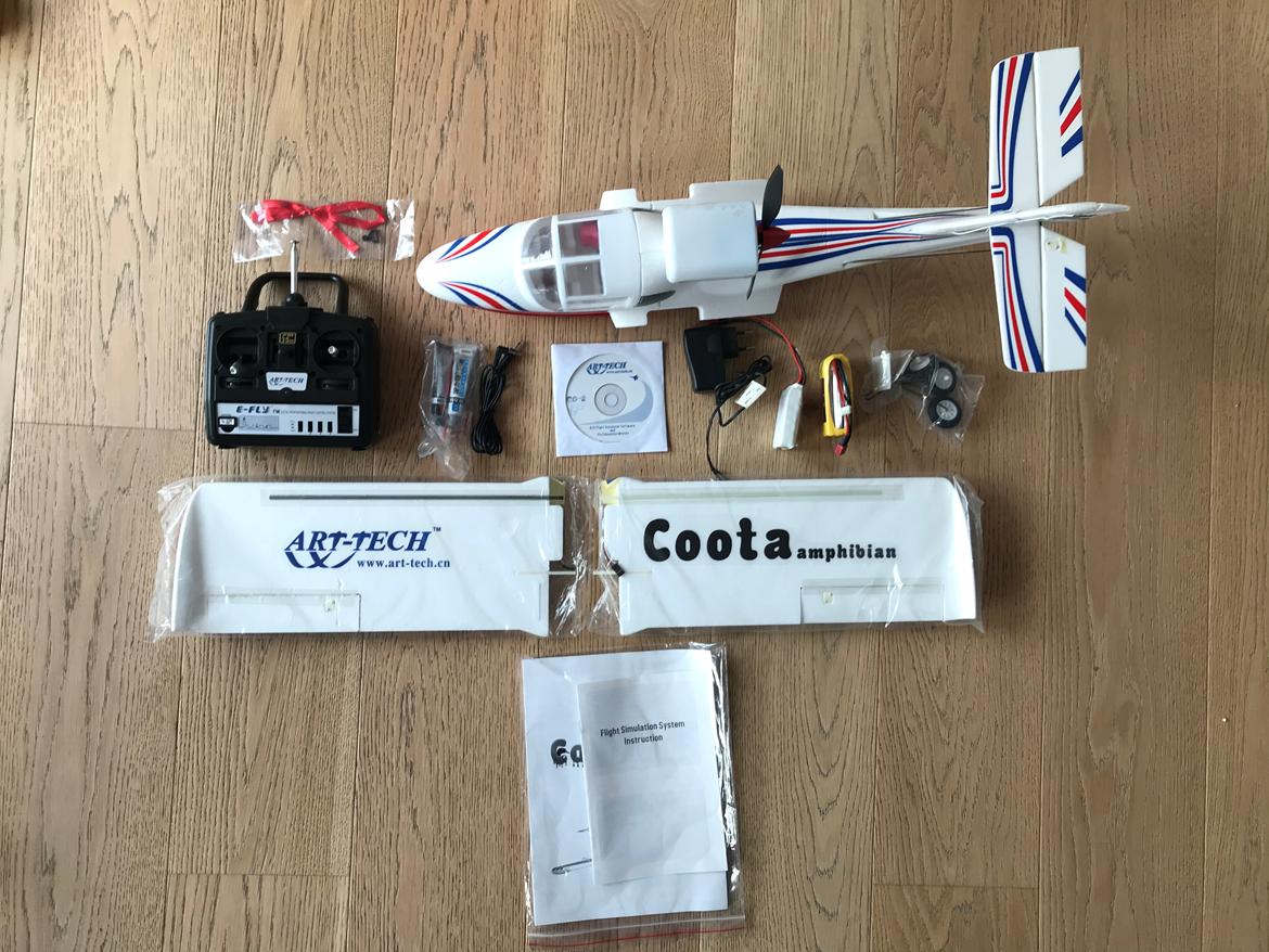 Fly Coota Amphibian - Det var hvad der var i kassen, still going strong efter 5 år nedpakket billede 4