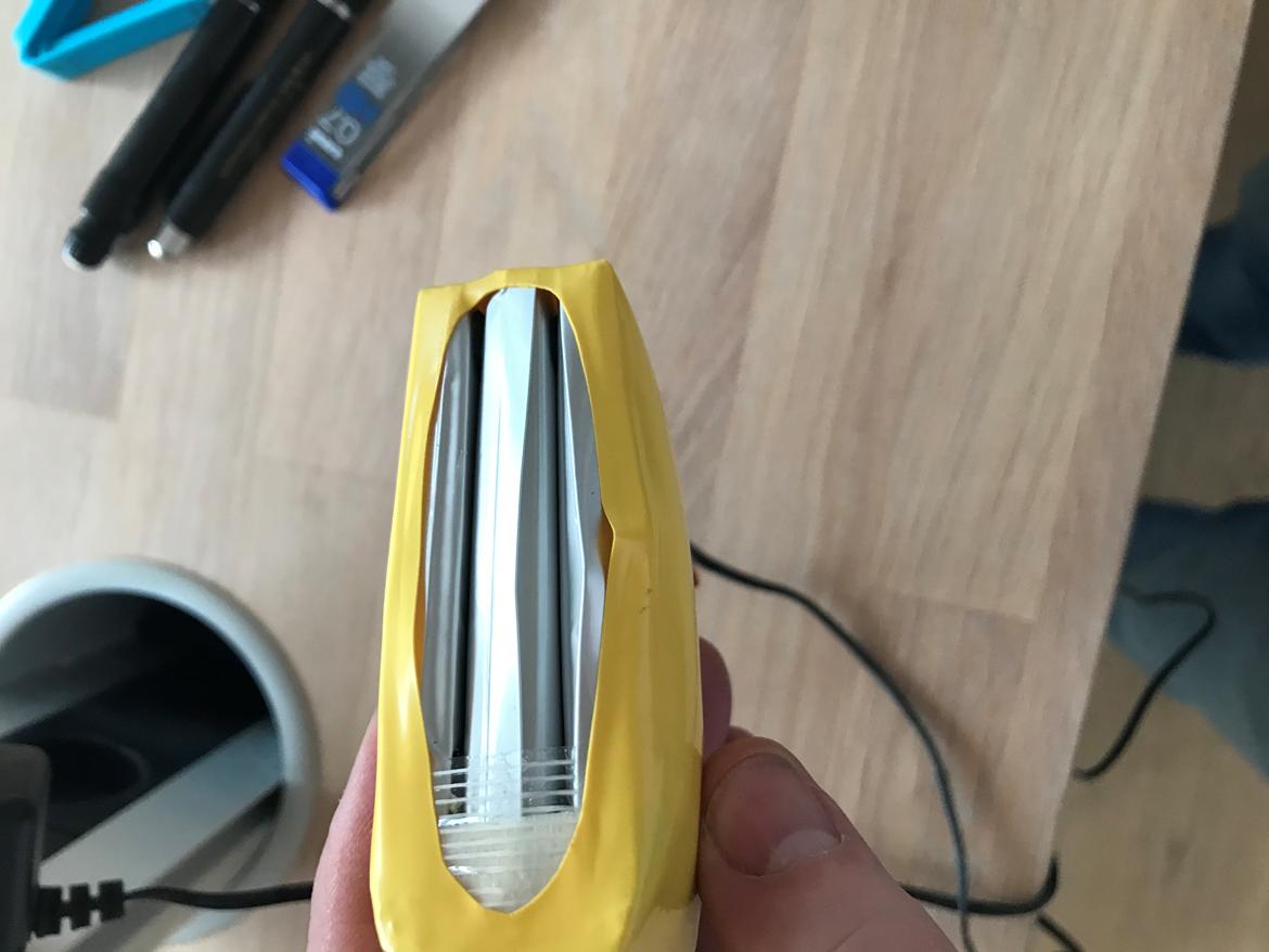 Fly Coota Amphibian - Nyt lipo men efter 5 år kunne det ikke mere, den ene cell var død billede 8