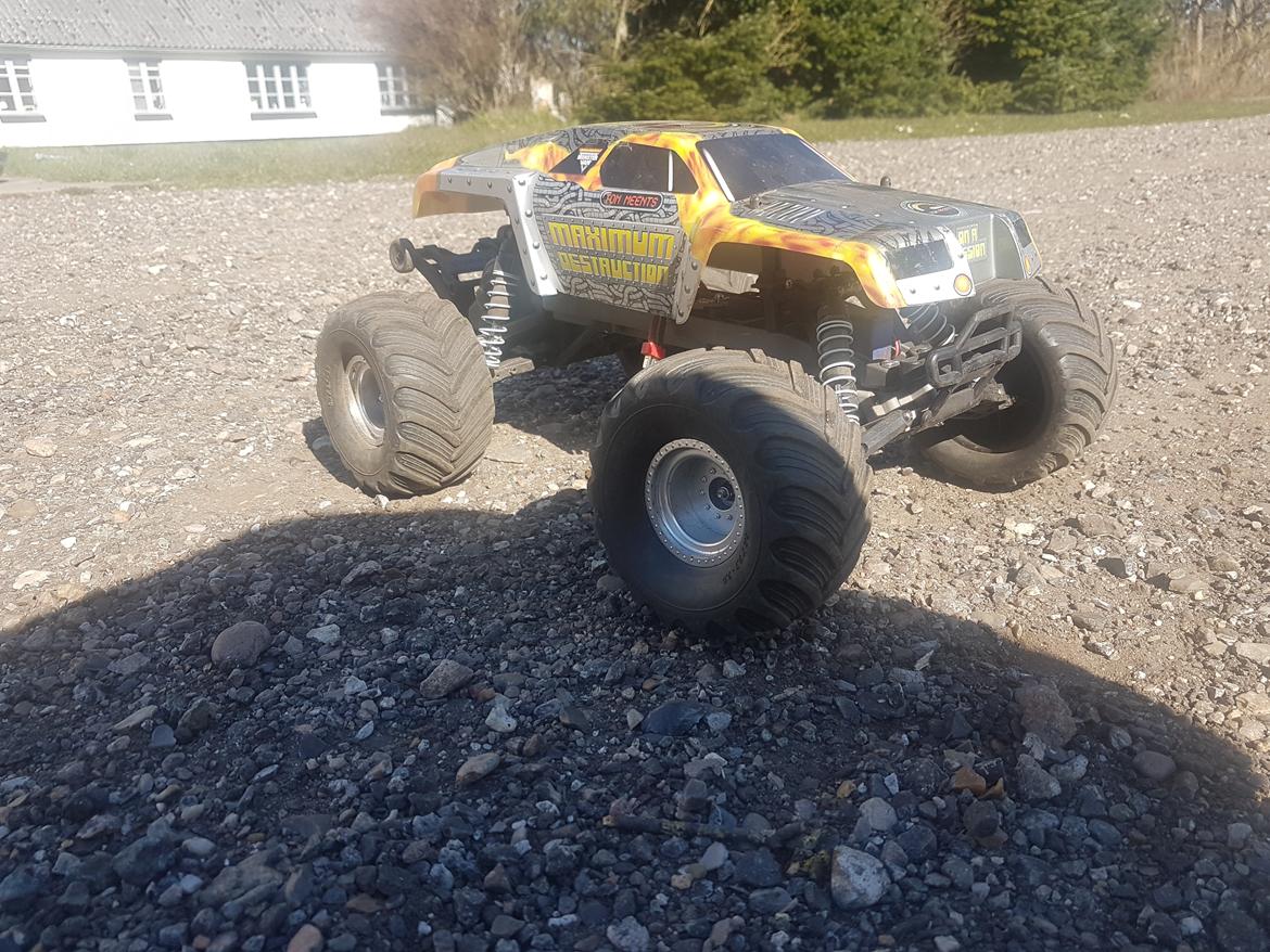 Truck Traxxas maximum destruction 2wd billede 2