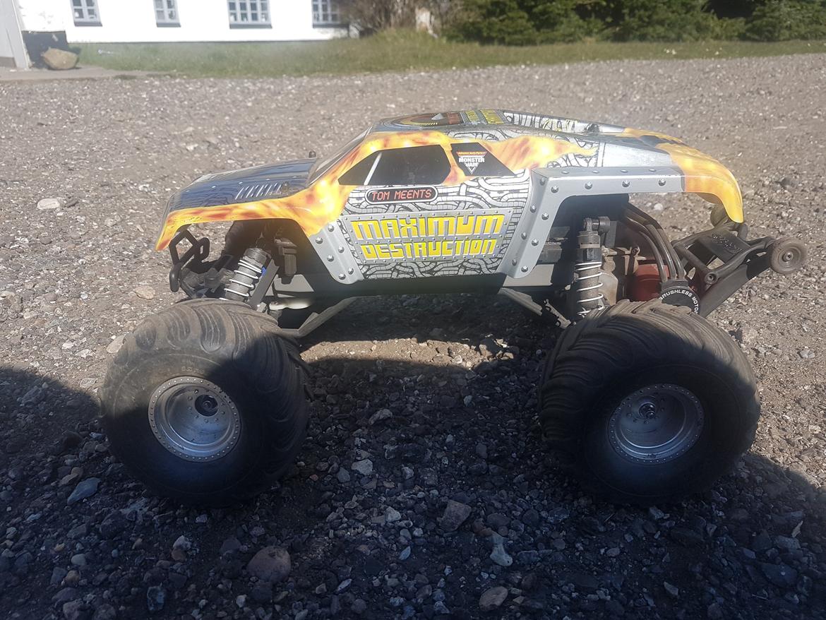 Truck Traxxas maximum destruction 2wd billede 4