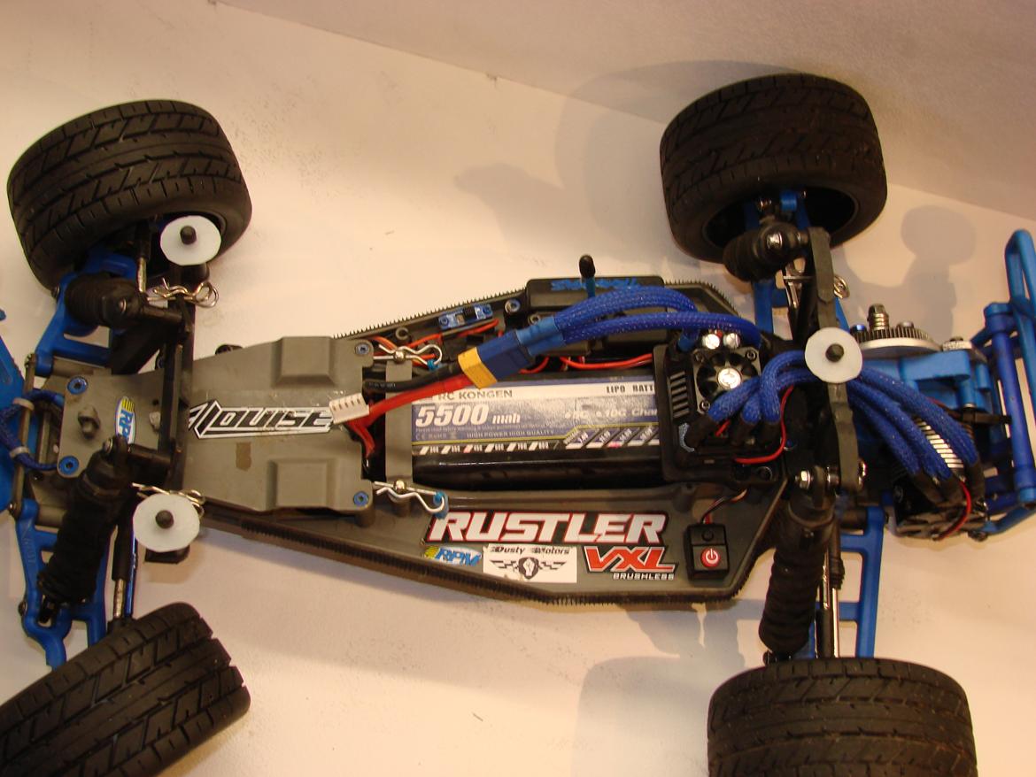 Buggy Traxxas Rustler vxl brushless RPM billede 9