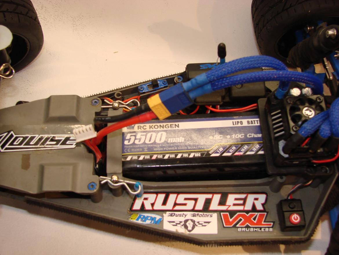 Buggy Traxxas Rustler vxl brushless RPM billede 10