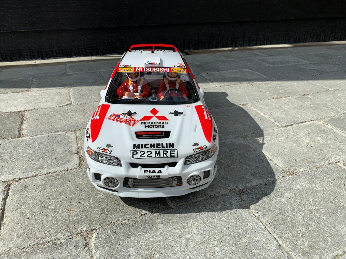 Bil Tamiya DF03RA Mitsubishi Lancer Evo IV #92203 billede 3