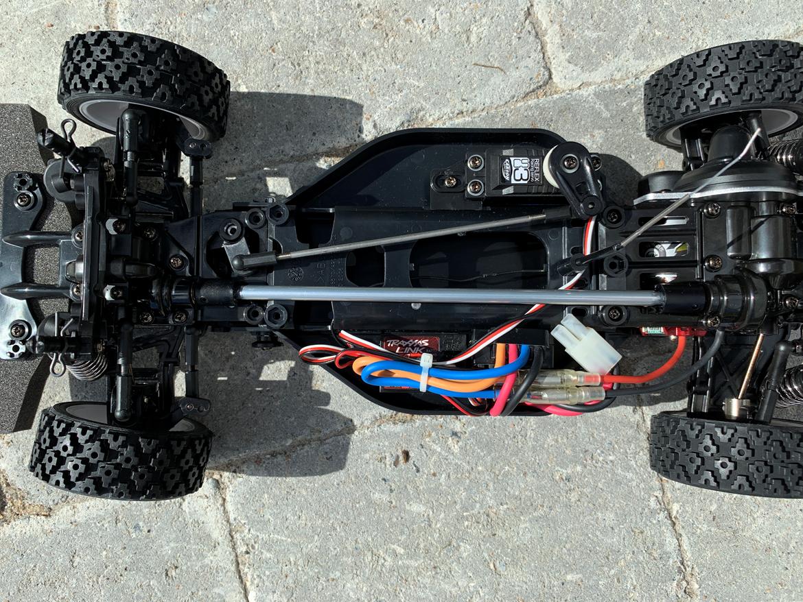 Bil Tamiya DF03RA Mitsubishi Lancer Evo IV #92203 billede 8