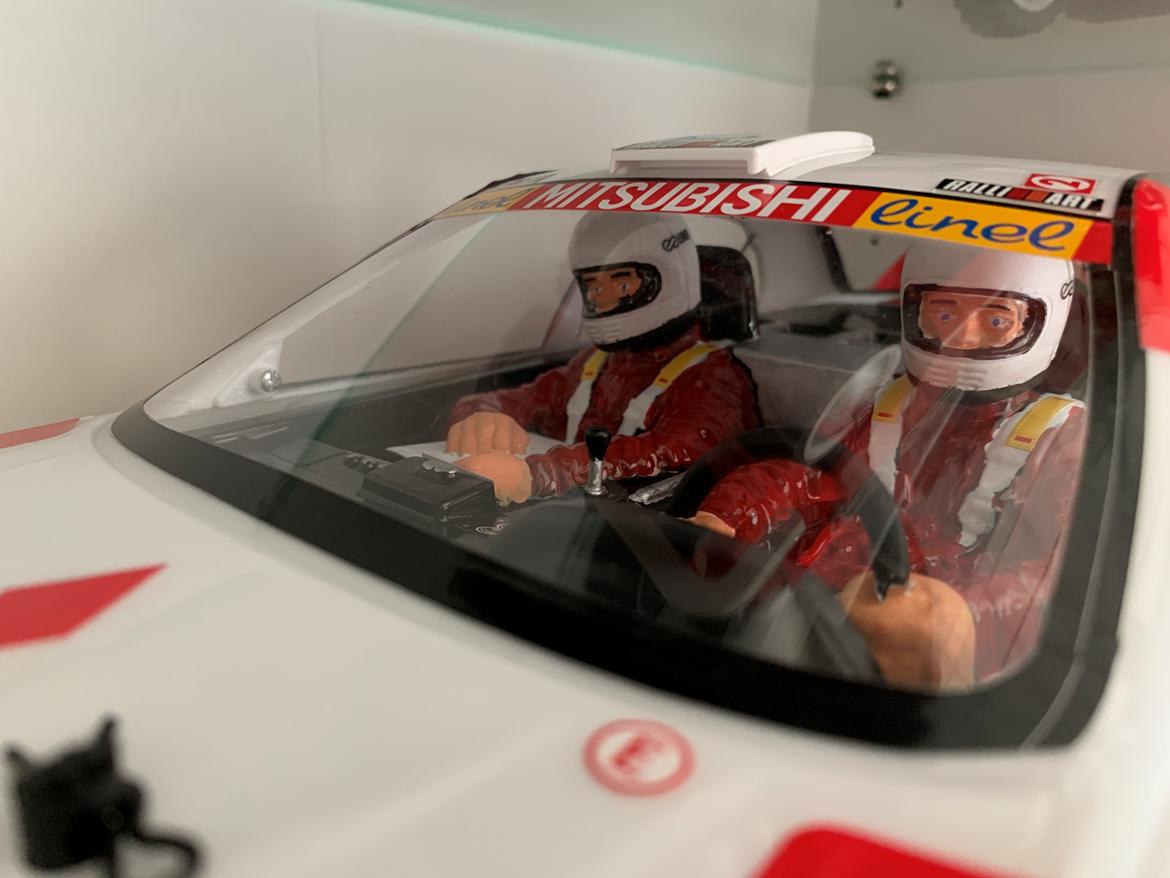 Bil Tamiya DF03RA Mitsubishi Lancer Evo IV #92203 billede 12