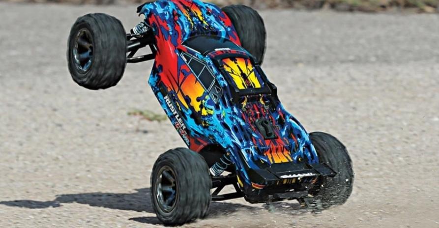 Bil traxxas rustler 4x4 vxl  billede 9