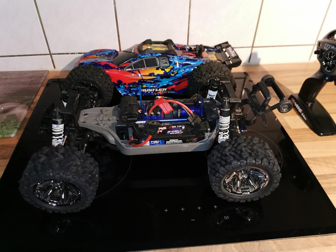 Bil traxxas rustler 4x4 vxl  billede 4