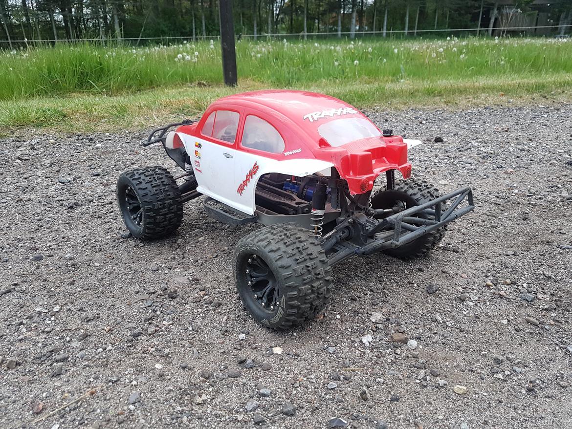 Truck Traxxas monster slash 4x4 tsm solgt billede 2