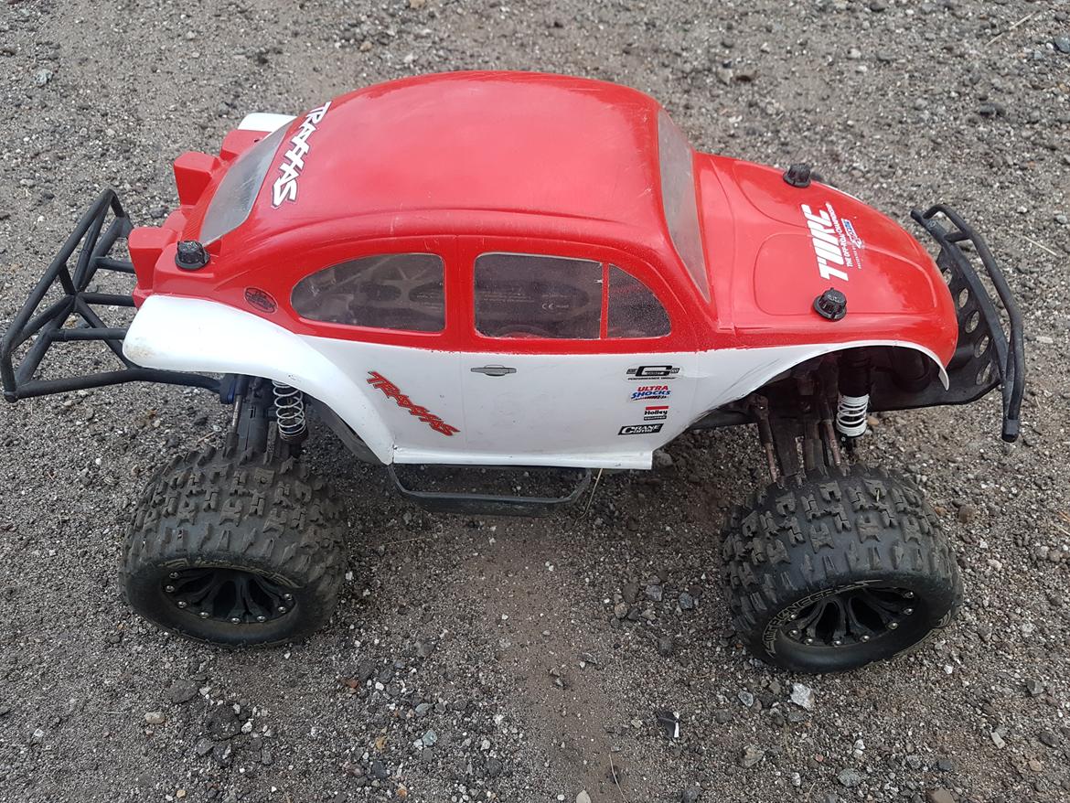 Truck Traxxas monster slash 4x4 tsm solgt billede 5