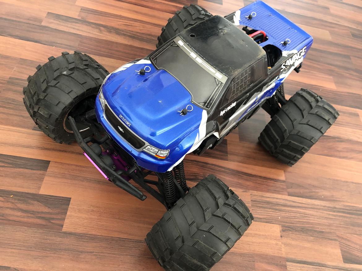 Truck HPI Savage 4wd 4,6 konverteret billede 1