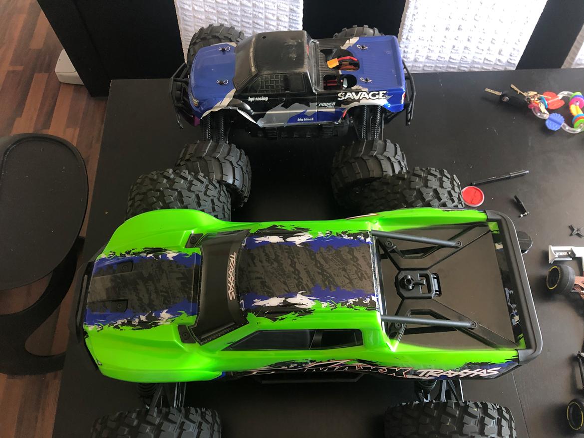 Truck HPI Savage 4wd 4,6 konverteret billede 10